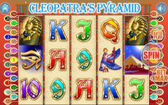 Kleopátra Piramisa játékgép