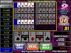 Deuces Wild 10 Video Póker