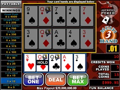 Double Jackpot Póker 3 Video Póker