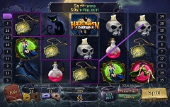 Halloweenes játékgép