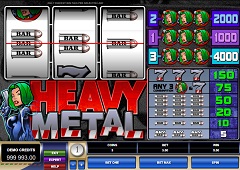 Heavy metálos játékgép